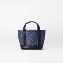 Load image into Gallery viewer, MZ Wallace Mini Empire Tote - Navy &amp; Black