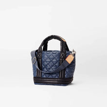 Load image into Gallery viewer, MZ Wallace Mini Empire Tote - Navy &amp; Black