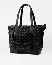 Load image into Gallery viewer, MZ Wallace Large Empire Tote - Black Liquid