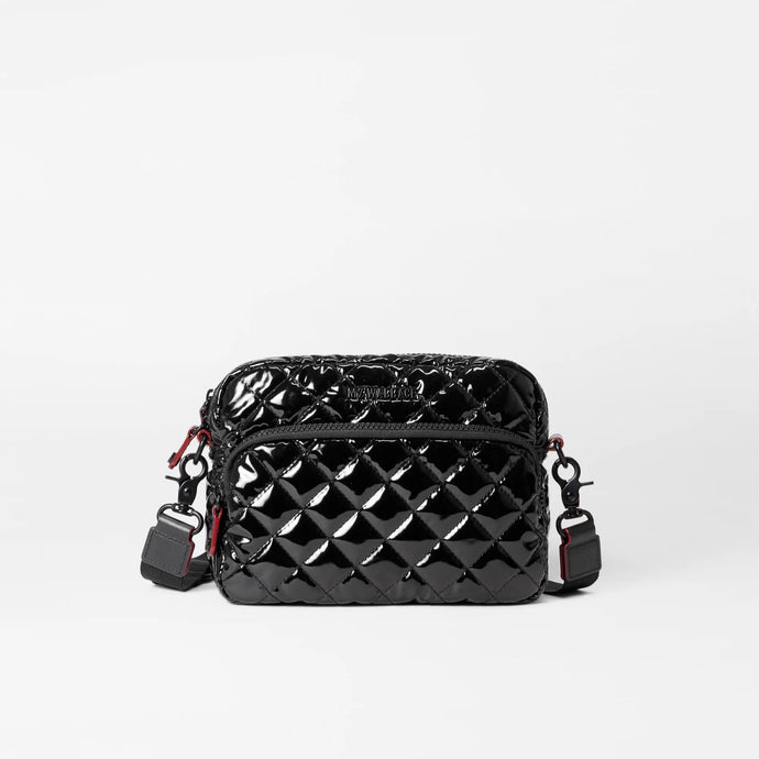 MZ Wallace Small Metro Camera Bag - Black Lacquer