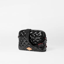 Load image into Gallery viewer, MZ Wallace Small Metro Camera Bag - Black Lacquer