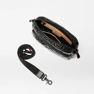 MZ Wallace Small Metro Camera Bag - Black Lacquer