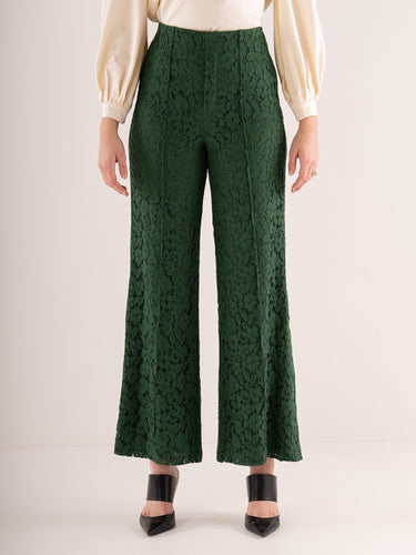 Emily McCarthy Paisley Pant - Eden Green