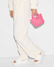 Load image into Gallery viewer, MZ Wallace Petite Metro Tote Deluxe - Flamingo