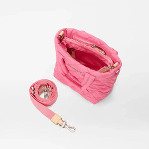 MZ Wallace Petite Metro Tote Deluxe - Flamingo