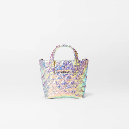 MZ Wallace Petite Tote Deluxe - Opal Leather