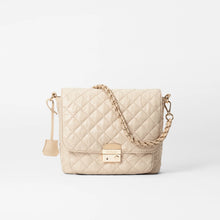 Load image into Gallery viewer, MZ Wallace Medium Crosby Lock Crossbody - Buff