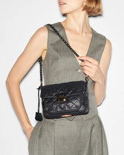 Load image into Gallery viewer, MZ Wallace Crosby Lock Small Crossbody - Black