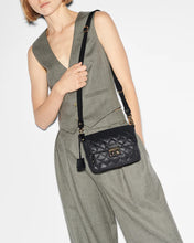 Load image into Gallery viewer, MZ Wallace Crosby Lock Small Crossbody - Black