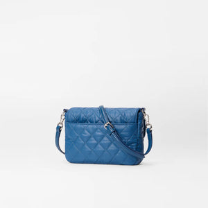 MZ Wallace Crosby Lock Small Crossbody - French Blue