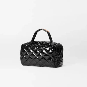 MZ Wallace Metro Accordion Cosmetic - Black Lacquer