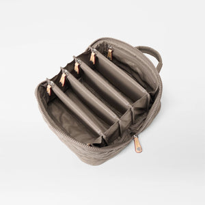 MZ Wallace Metro Accordion Cosmetic - Morning Dove