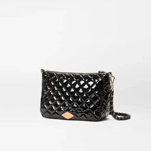 Load image into Gallery viewer, MZ Wallace Crosby Ella Crossbody - Black Lacquer