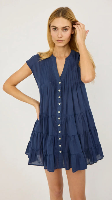 Marea Mackenzie Cover Up - Navy