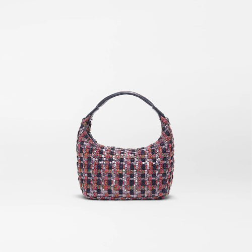 MZ Wallace Mini Woven Hobo - Multi Woven Shimmer