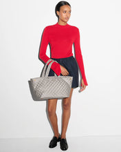 Load image into Gallery viewer, MZ Wallace Medium Metro City Tote - Sable Pearl Metallic