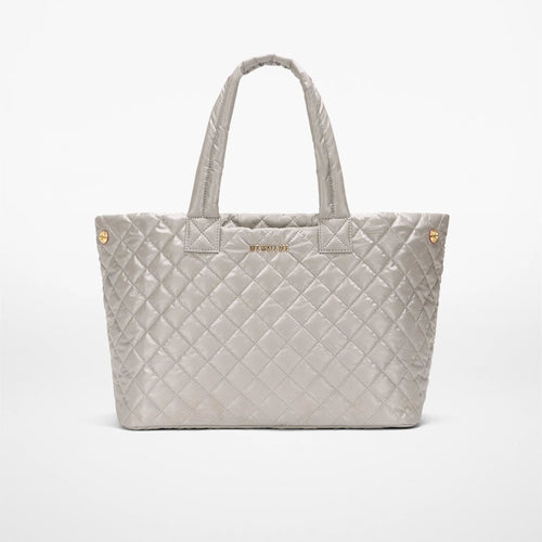 MZ Wallace Medium Metro City Tote - Sable Pearl Metallic