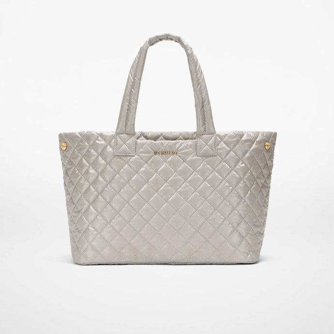 MZ Wallace Medium Metro City Tote - Sable Pearl Metallic