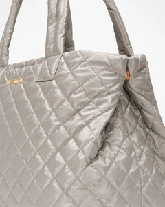 MZ Wallace Medium Metro City Tote - Sable Pearl Metallic