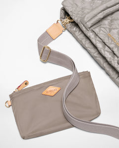 MZ Wallace Medium Metro City Tote - Sable Pearl Metallic