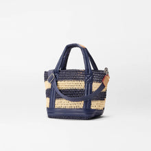 Load image into Gallery viewer, MZ Wallace Mini Crochet Tote - Dawn/Natural Stripe