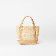 Load image into Gallery viewer, MZ Wallace Mini Crochet Tote - Raffia/Camel