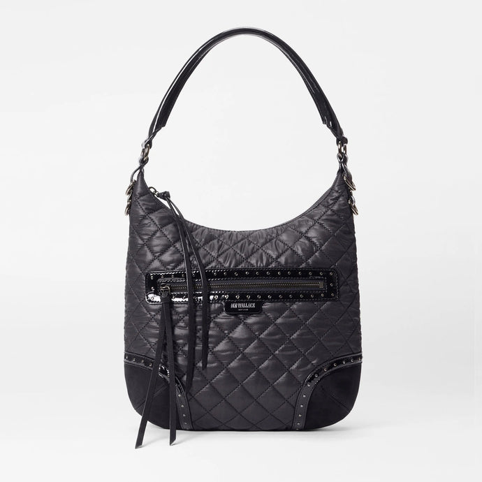 MZ Wallace Multi Stud Crosby Sienna - Black
