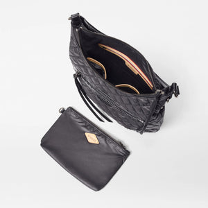 MZ Wallace Multi Stud Crosby Sienna - Black