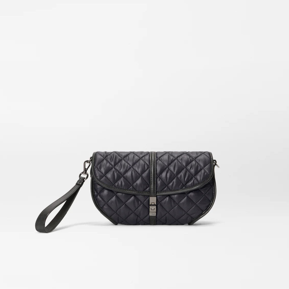 MZ Wallace Small Astor Convertible Clutch - Black
