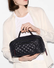 Load image into Gallery viewer, MZ Wallace Large Accordion Cosmetic - Black