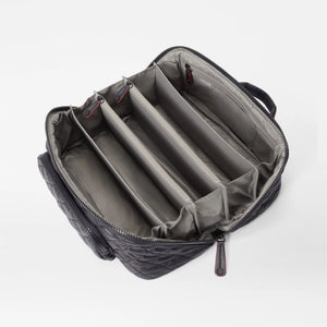 MZ Wallace Large Accordion Cosmetic - Black