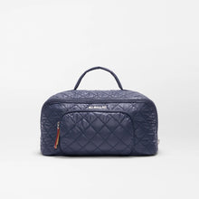 Load image into Gallery viewer, MZ Wallace Large Accordion Cosmetic - Navy/Red Apple