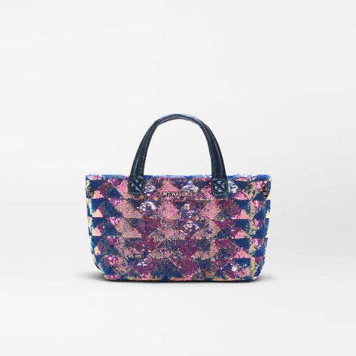MZ Wallace Mini City Tote - Aurora Sequin