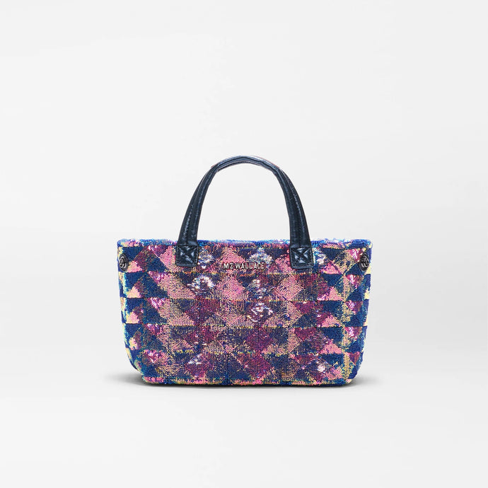 MZ Wallace Mini City Tote - Aurora Sequin