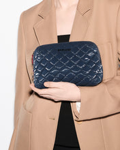 Load image into Gallery viewer, MZ Wallace Medium Double Zip Cosmetic - Ink Liquid