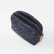 Load image into Gallery viewer, MZ Wallace Medium Double Zip Cosmetic - Ink Liquid