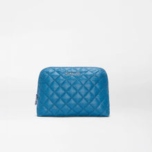 Load image into Gallery viewer, MZ Wallace Small Double Zip Cosmetic - Atlantic Blue