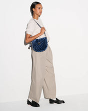 Load image into Gallery viewer, MZ Wallace Crosby Lock Saddle - Midnight Velvet