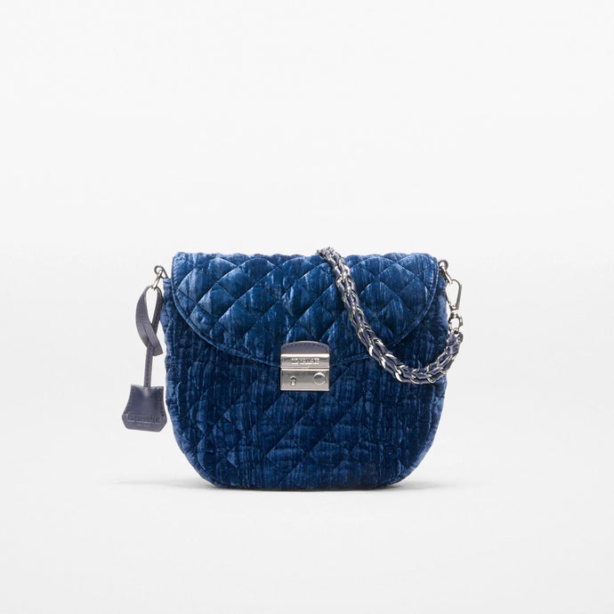 MZ Wallace Crosby Lock Saddle - Midnight Velvet