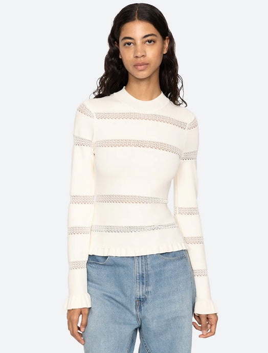 Sea Devon Top - Cream