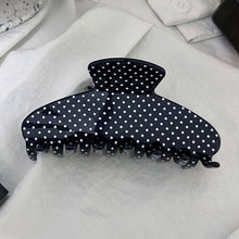 Load image into Gallery viewer, Polka Dot Hair Claw Clip - 2 Colors