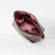 Load image into Gallery viewer, MZ Wallace Large Zoey Cosmetic Bag - Bordeaux Lacquer