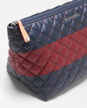 Load image into Gallery viewer, MZ Wallace Large Zoey Cosmetic - Rugby Stripe