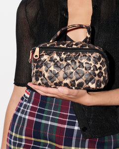 MZ Wallace Metro Accordion Cosmetic II - Leopard