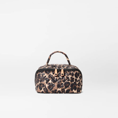 MZ Wallace Metro Accordion Cosmetic II - Leopard
