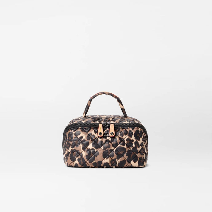 MZ Wallace Metro Accordion Cosmetic II - Leopard