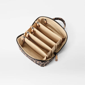 MZ Wallace Metro Accordion Cosmetic II - Leopard