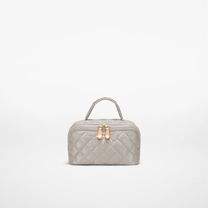 MZ Wallace Metro Accordion Cosmetic - Sable Pearl Metallic