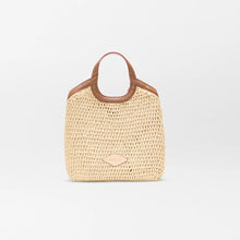 Load image into Gallery viewer, MZ Wallace Mini Crochet Georgica Tote - Camel Crochet