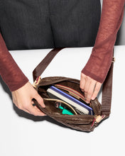 Load image into Gallery viewer, MZ Wallace Small Metro Camera Crossbody - Walnut Brown